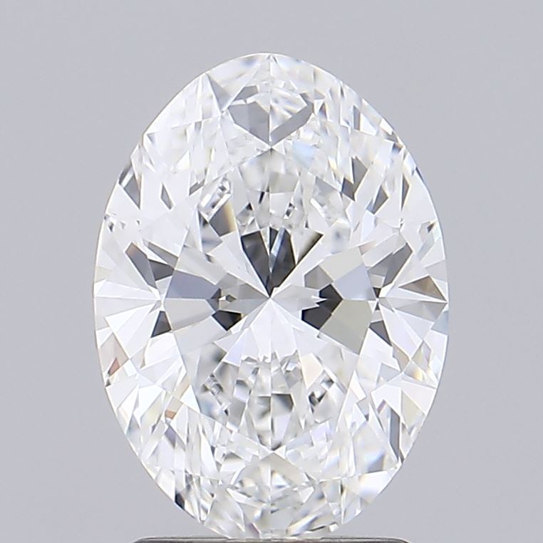 2.07ct Oval E IF Lab Created Diamond