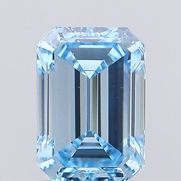 1.05ct Emerald  VS1 Lab Created Diamond