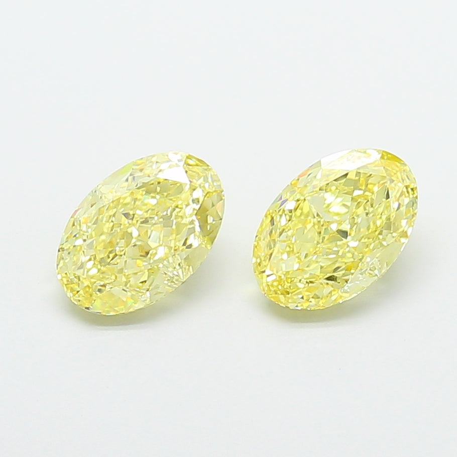 1.55ct Oval  VVS2 Lab Created Diamond