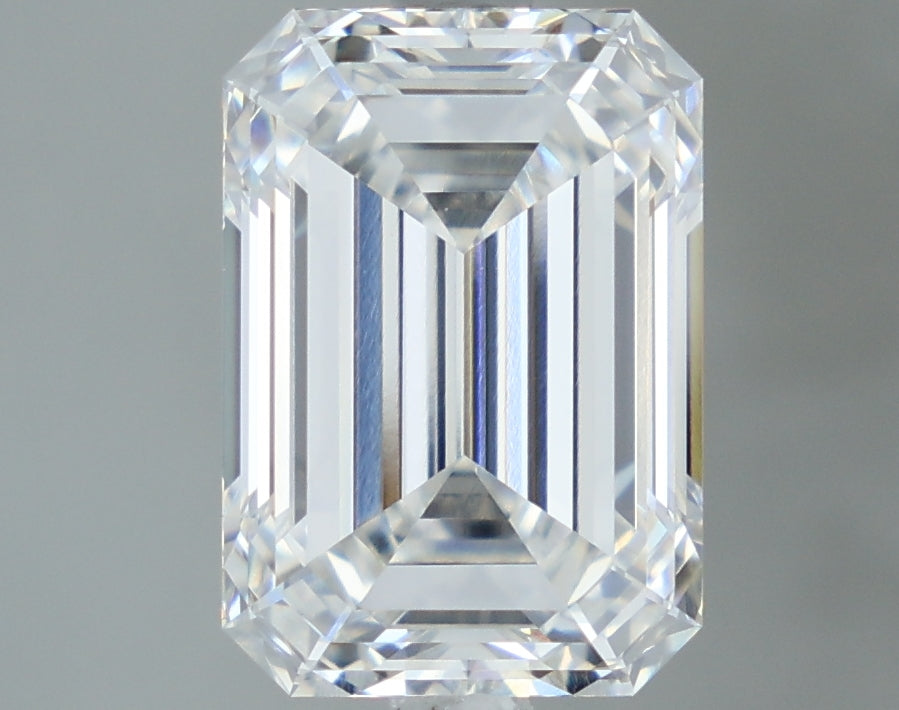 4.04ct Emerald F IF Lab Created Diamond