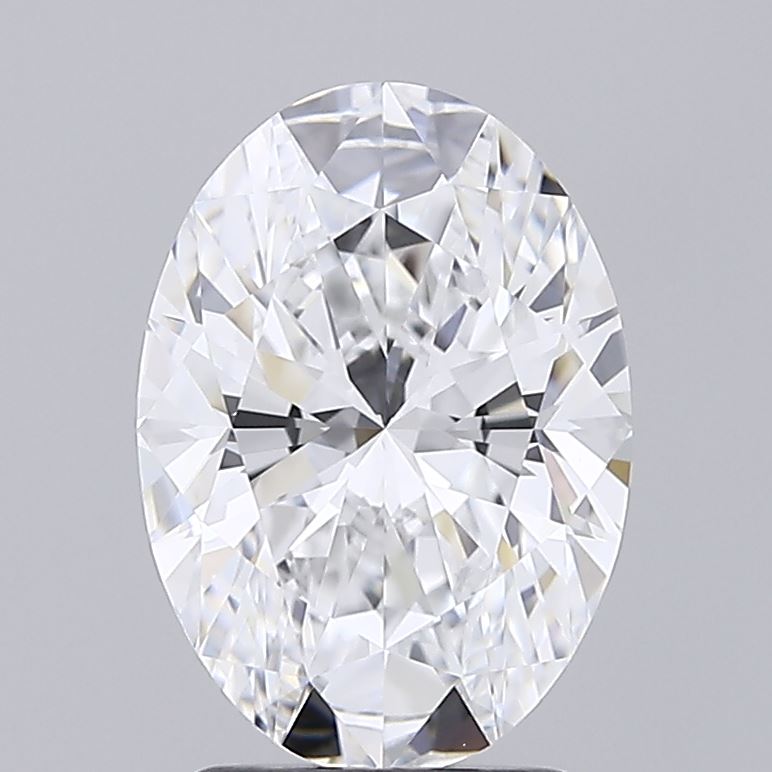 2.5ct Oval D IF Lab Created Diamond