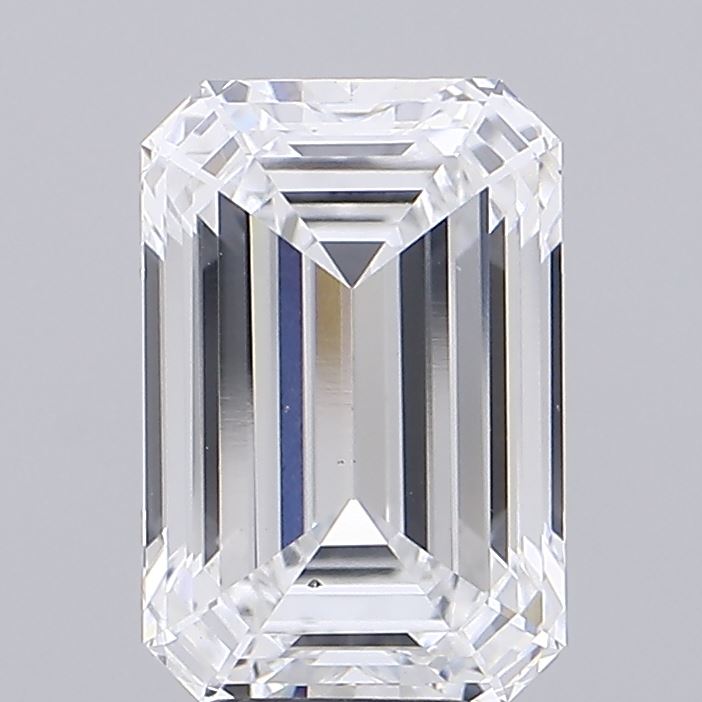 4.04ct Emerald D VS2 Lab Created Diamond