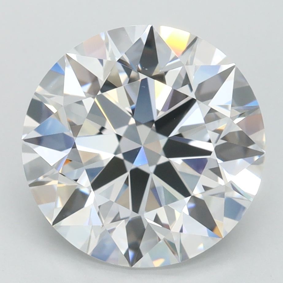 3.03ct Round D IF Lab Created Diamond