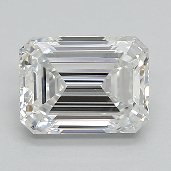 0.93ct Emerald E VVS2 Lab Created Diamond