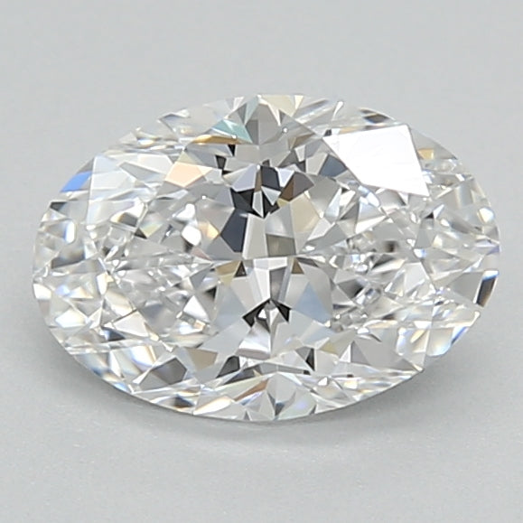 0.91ct Oval D VVS2 Lab Created Diamond
