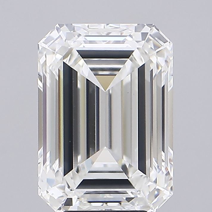 6.2ct Emerald F VVS2 Lab Created Diamond