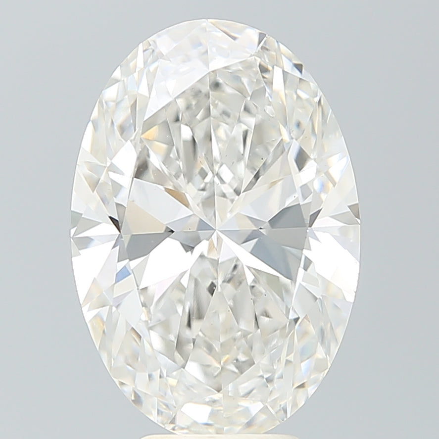6.35ct Oval G VS2 Lab Created Diamond