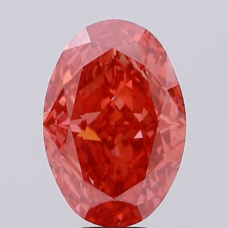 11.65ct Oval  VS1 Lab Created Diamond