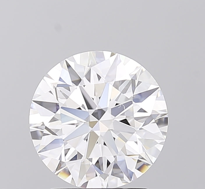 2.09ct Round D IF Lab Created Diamond