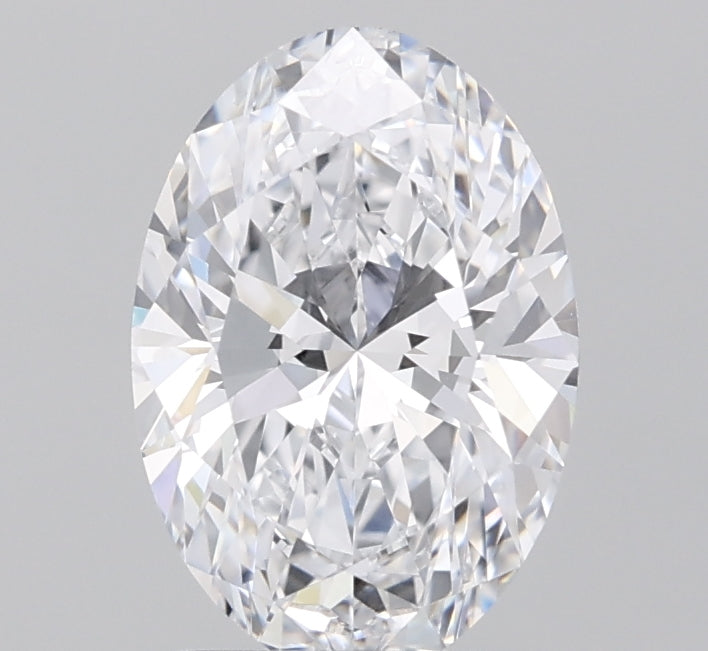 2.09ct Oval D VVS2 Lab Created Diamond