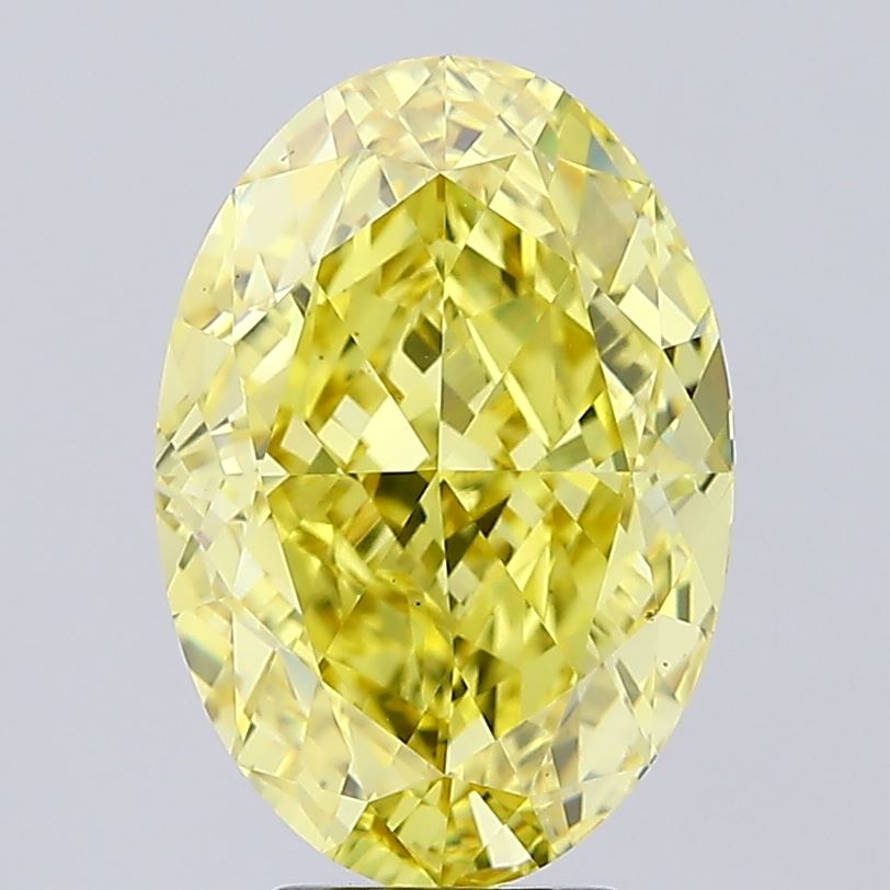 6.5ct Oval  VS1 Lab Created Diamond