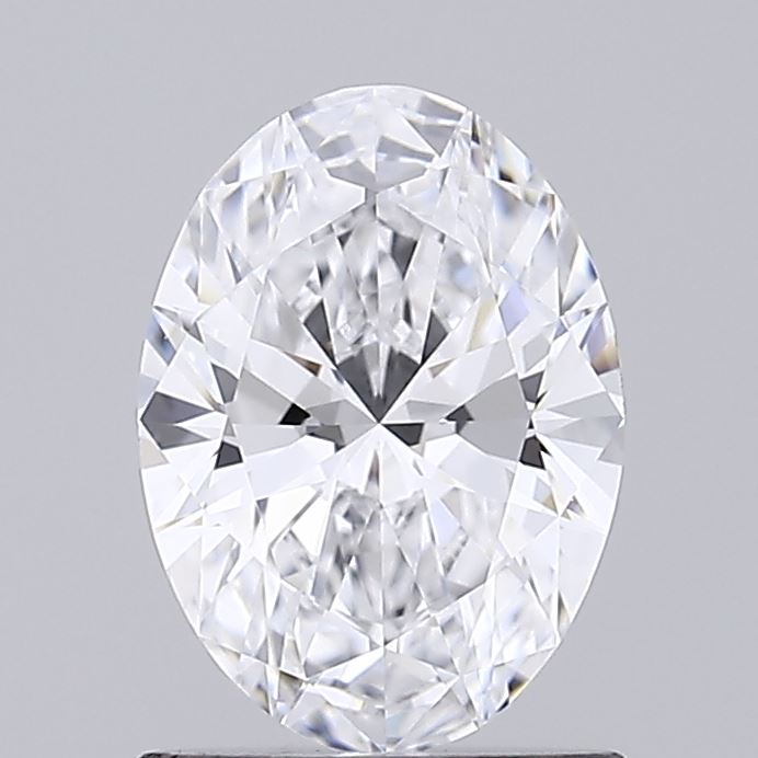 0.97ct Oval D IF Lab Created Diamond