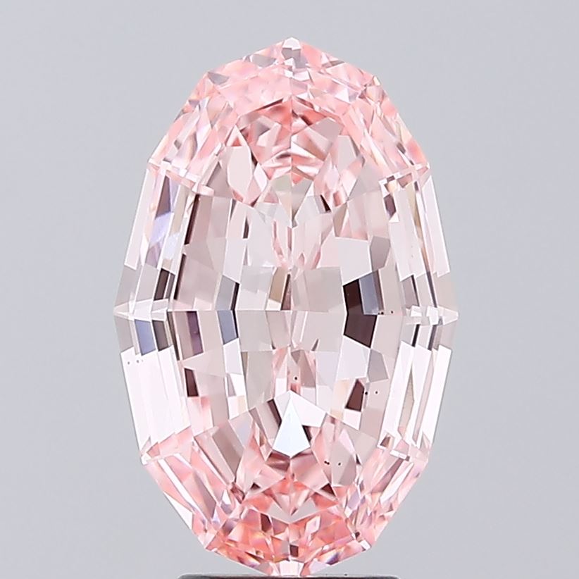 5.12ct Oval  VS1 Lab Created Diamond