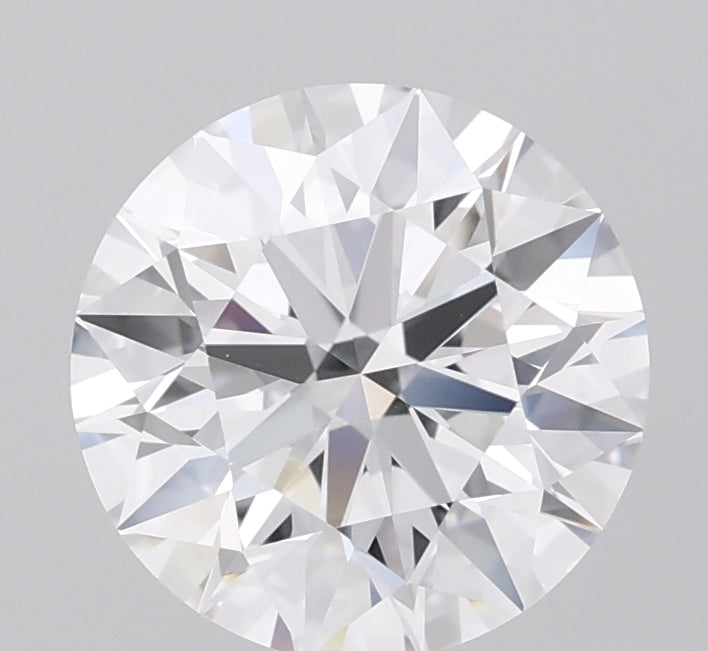 3.02ct Round D VVS2 Lab Created Diamond
