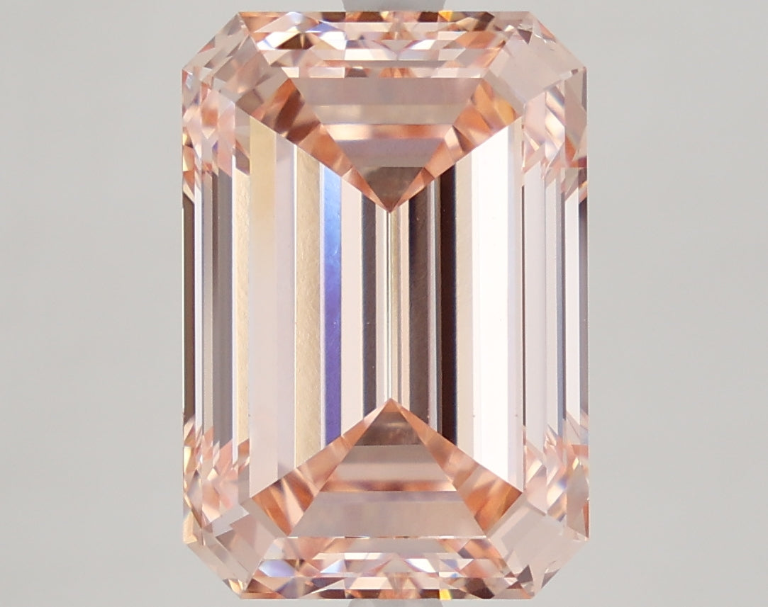 7.04ct Emerald   VS1 Lab Created Diamond