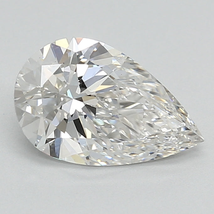 1.11ct Pear F VS1 Lab Created Diamond