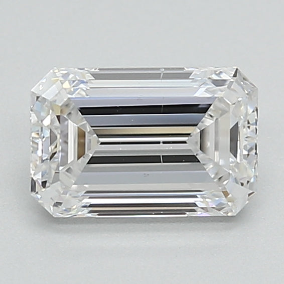 0.92ct Emerald D VS2 Lab Created Diamond