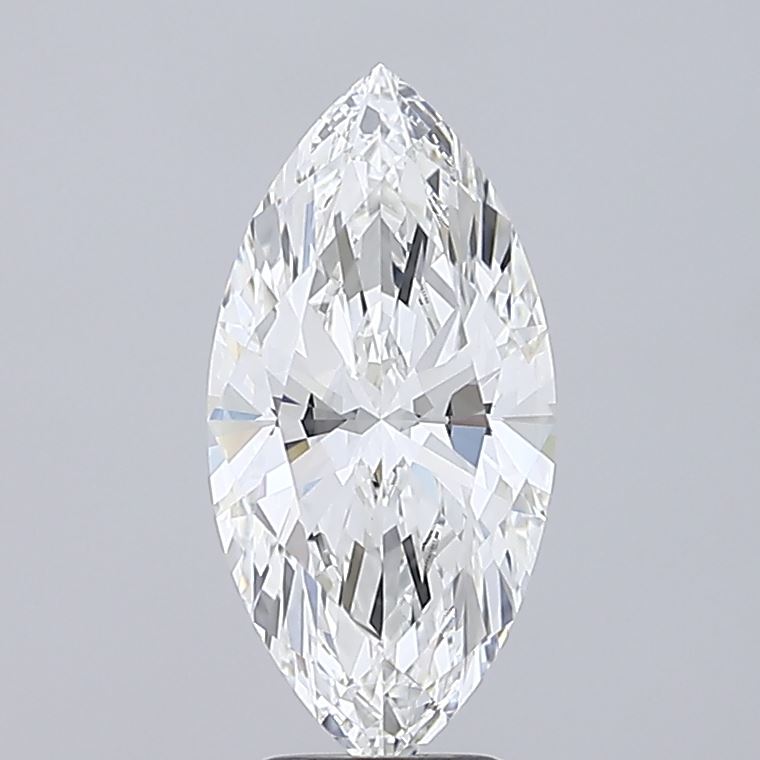 4.01ct Marquise F VVS2 Lab Created Diamond