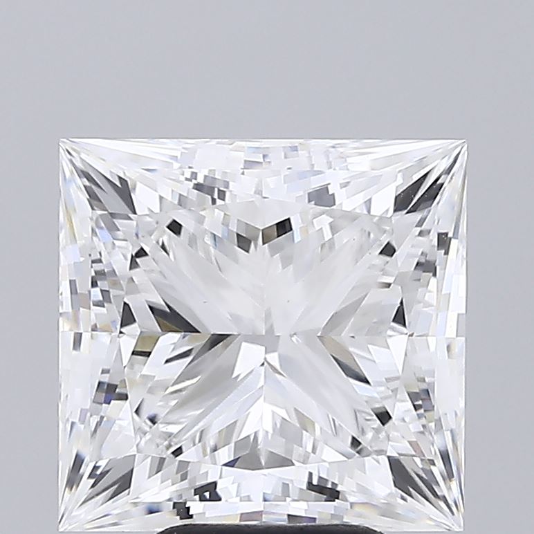 6.01ct Princess E VVS2 Lab Created Diamond