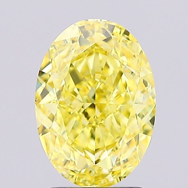 2.42ct Oval  VVS2 Lab Created Diamond