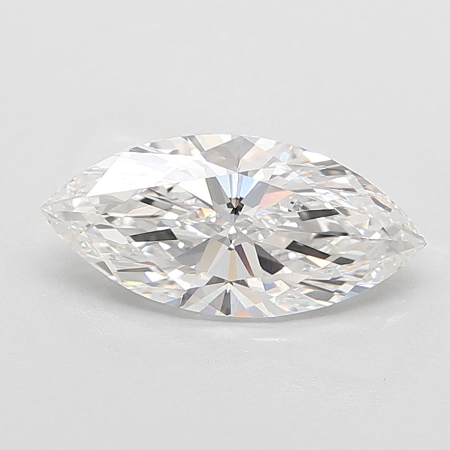 3.71ct Marquise E VVS2 Lab Created Diamond