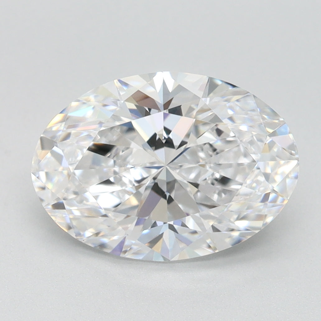 2.09ct Oval D VVS1 Lab Created Diamond