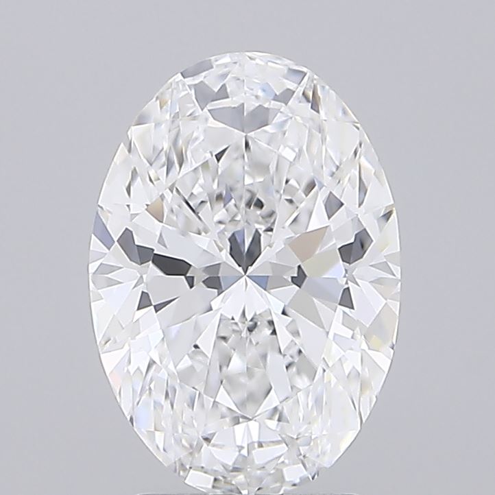 2.65ct Oval D IF Lab Created Diamond