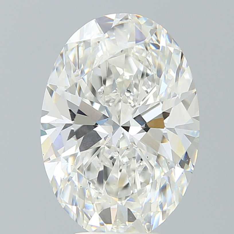 5.62ct Oval G VS2 Lab Created Diamond