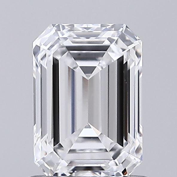 1.09ct Emerald D VVS2 Lab Created Diamond