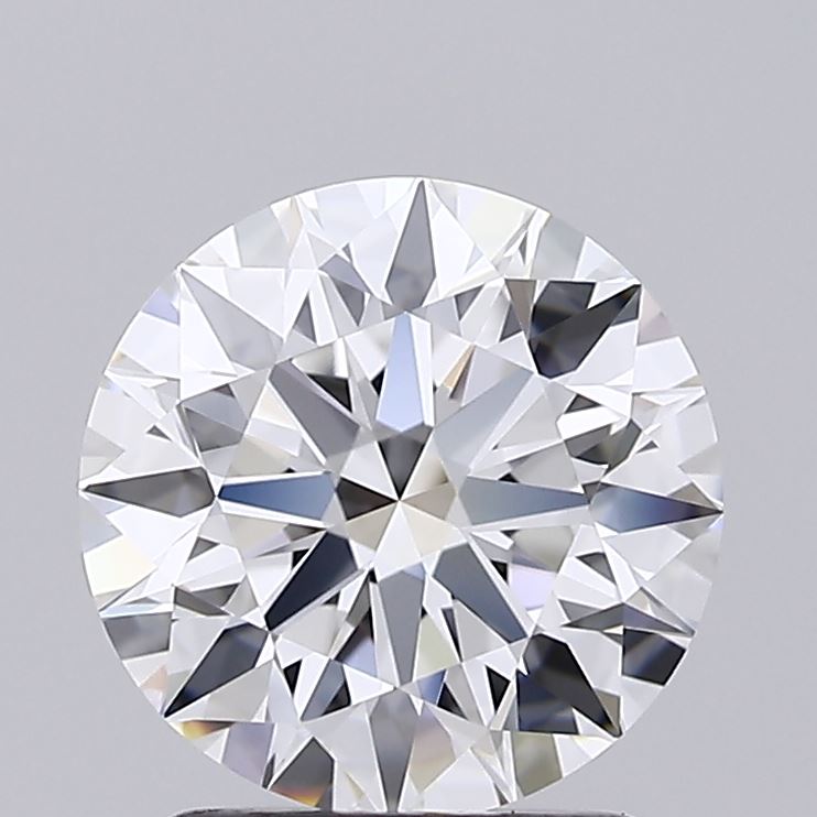 1.92ct Round D IF Lab Created Diamond