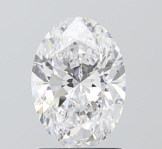 1.56ct Oval D VVS2 Lab Created Diamond