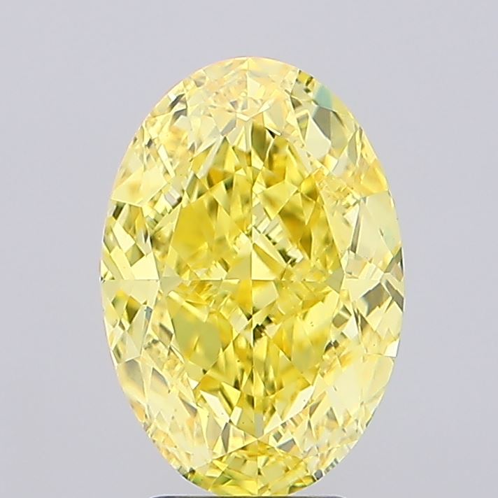 5.2ct Oval  VVS2 Lab Created Diamond