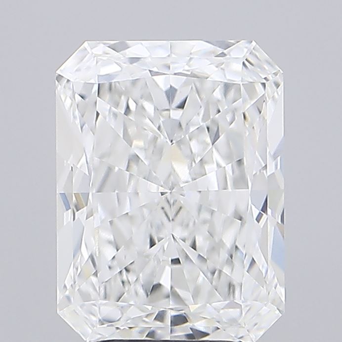 3.92ct Radiant D VVS2 Lab Created Diamond
