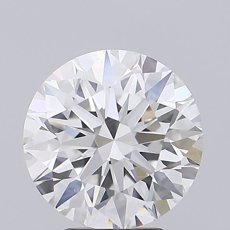 2.43ct Round F VVS2 Lab Created Diamond