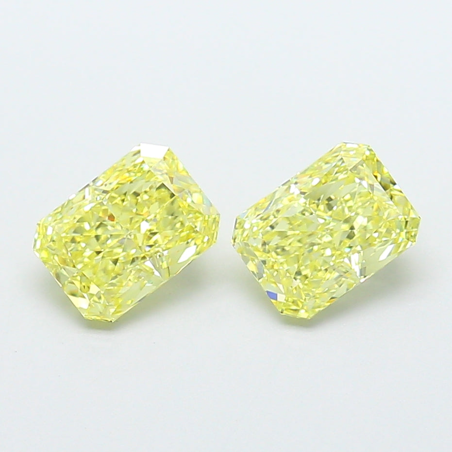1.14ct Radiant  VVS2 Lab Created Diamond