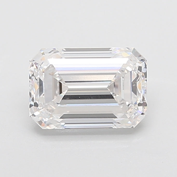 3.39ct Emerald E VVS2 Lab Created Diamond