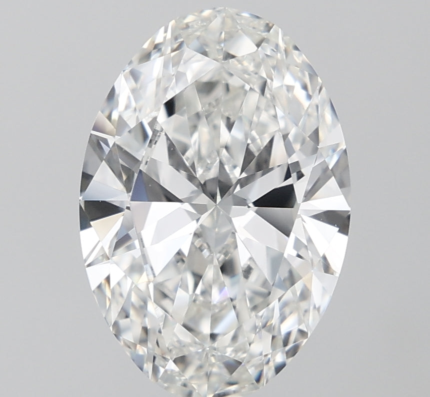 4.01ct Oval F VS1 Lab Created Diamond