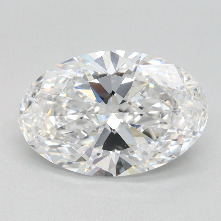 1.39ct Oval D IF Lab Created Diamond