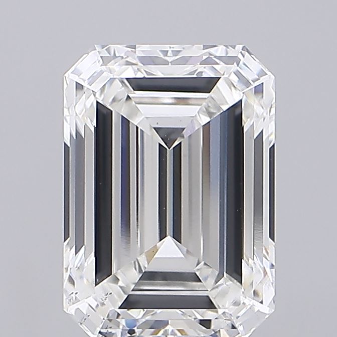 7.01ct Emerald F VS2 Lab Created Diamond
