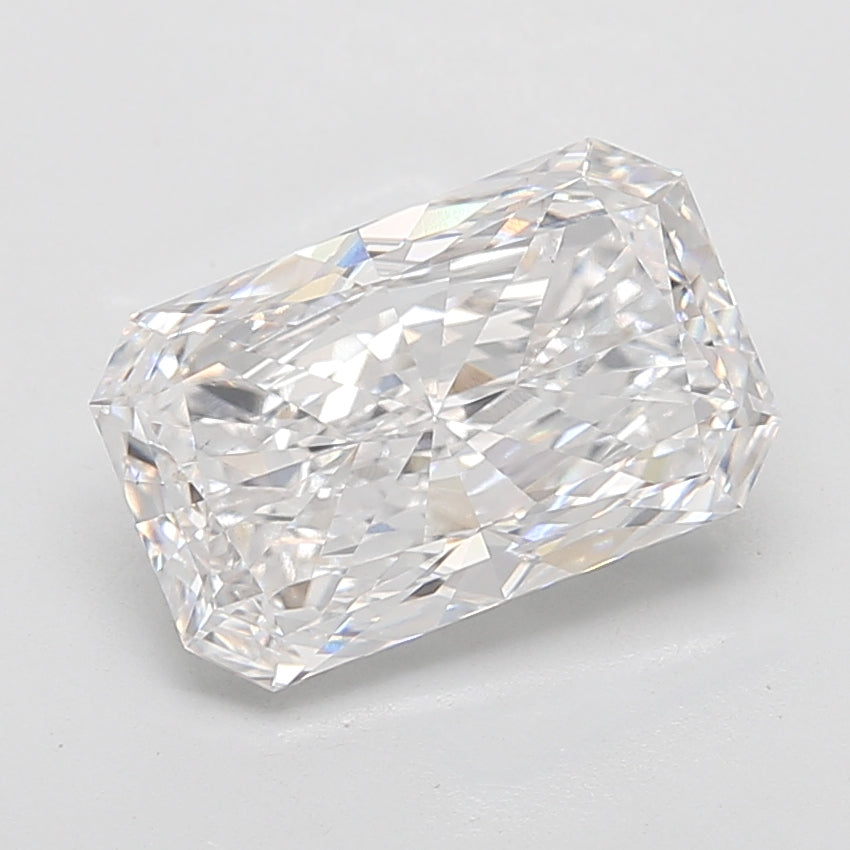 6.6ct Radiant D VS1 Lab Created Diamond