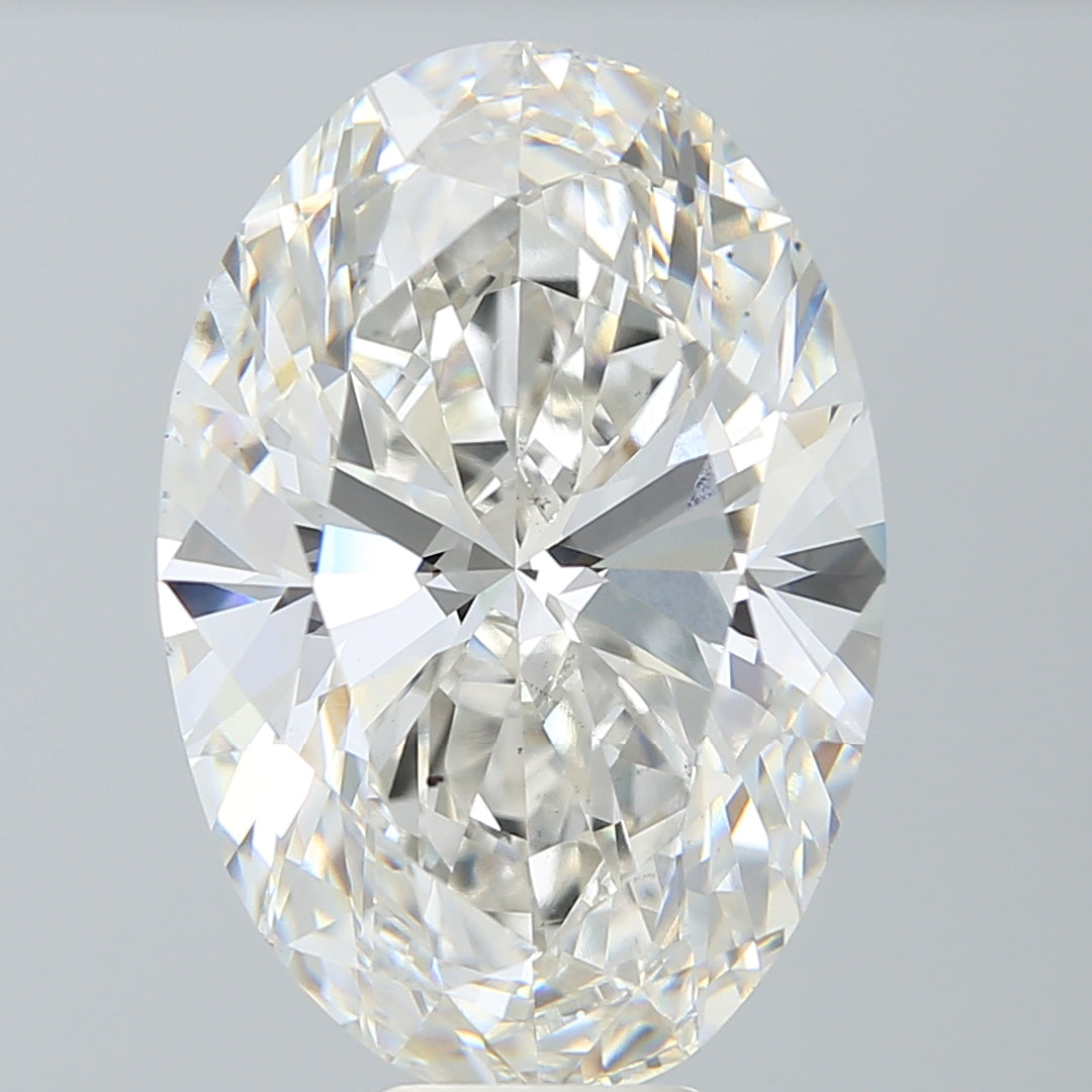 11.8ct Oval G VS2 Lab Created Diamond