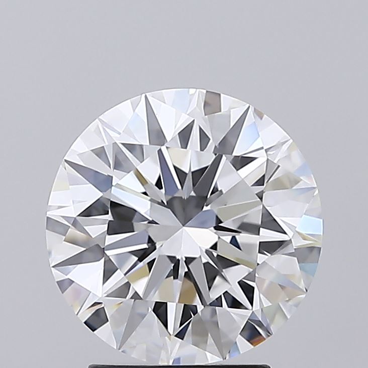2.92ct Round D IF Lab Created Diamond