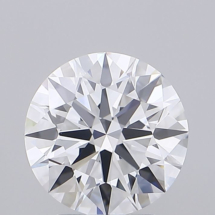 2.86ct Round D IF Lab Created Diamond