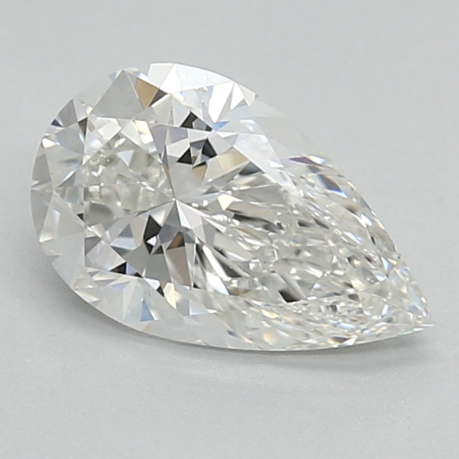 1.07ct Pear F VVS2 Lab Created Diamond