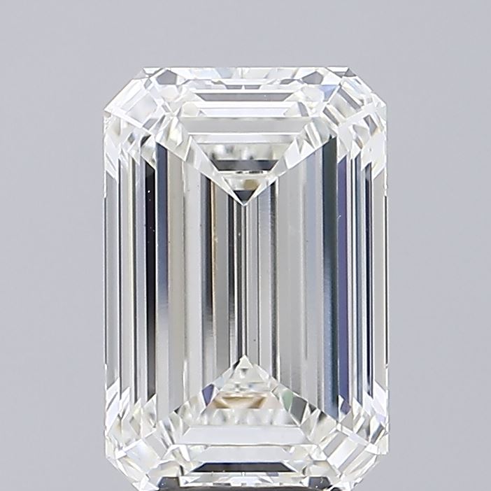 6.02ct Emerald G VVS2 Lab Created Diamond