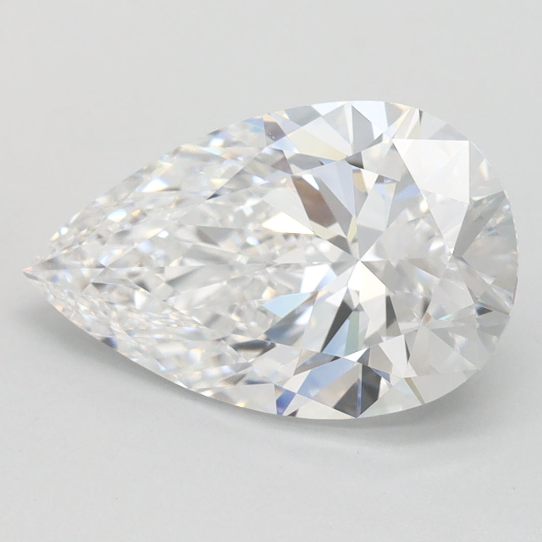 2.26ct Pear D IF Lab Created Diamond