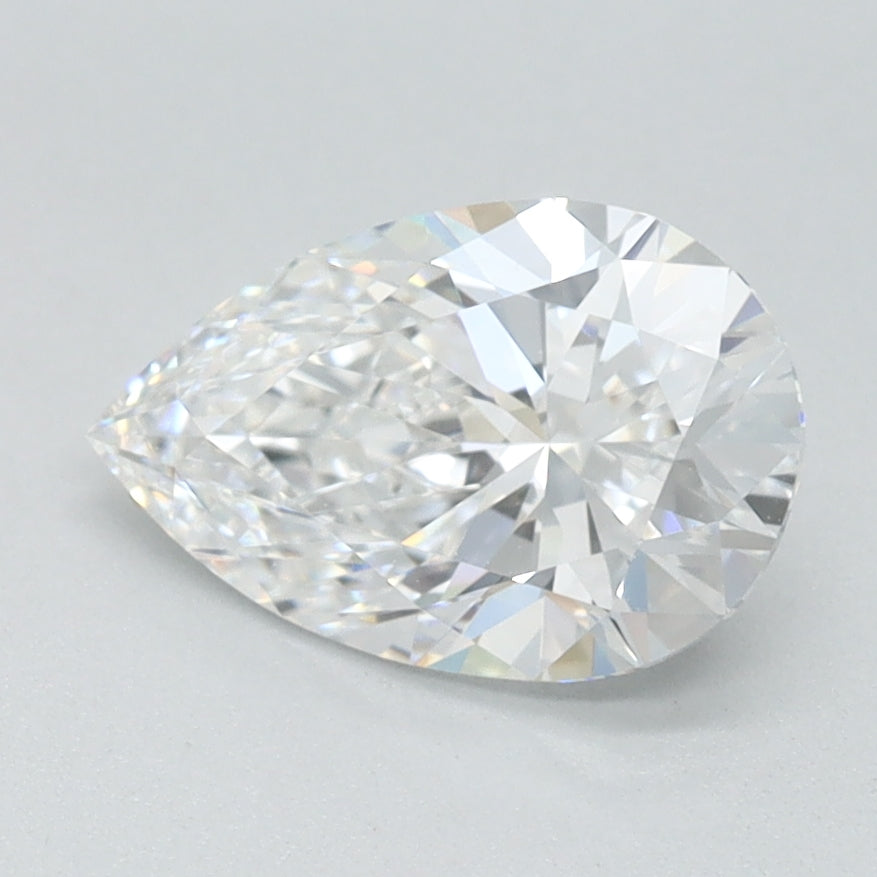 1.06ct Pear D VVS1 Lab Created Diamond