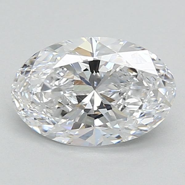 0.91ct Oval D VVS2 Lab Created Diamond