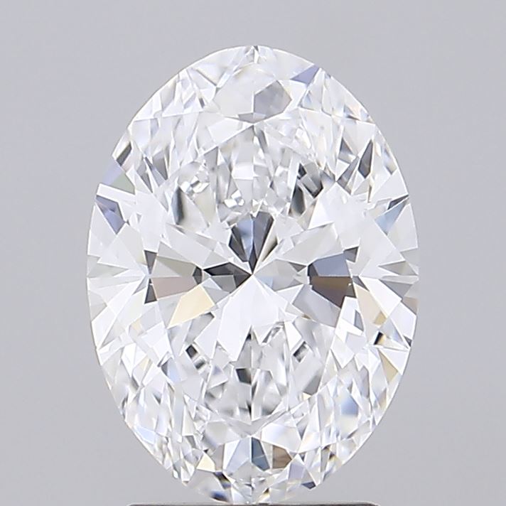 2.55ct Oval D IF Lab Created Diamond