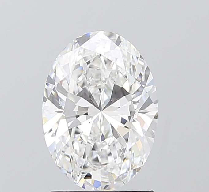 1.53ct Oval D VVS2 Lab Created Diamond